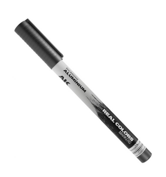 AK-Interactive: Real Color Acrylic Paint Marker - Aluminium
