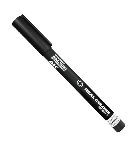 AK-Interactive: Real Color Acrylic Paint Marker - RAL7021 Dunkelgrau