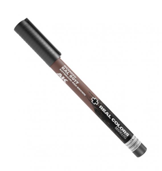AK-Interactive: Real Color Acrylic Paint Marker - RAL8017 Rotbraun Red Brown