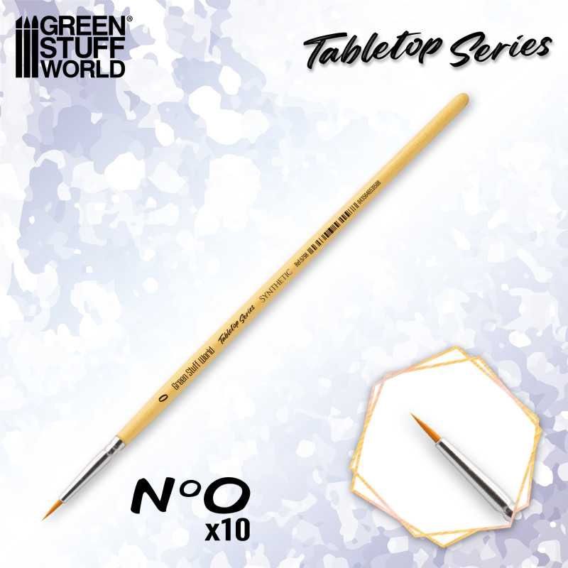 TABLETOP SERIES Synthetic Brush Set 0