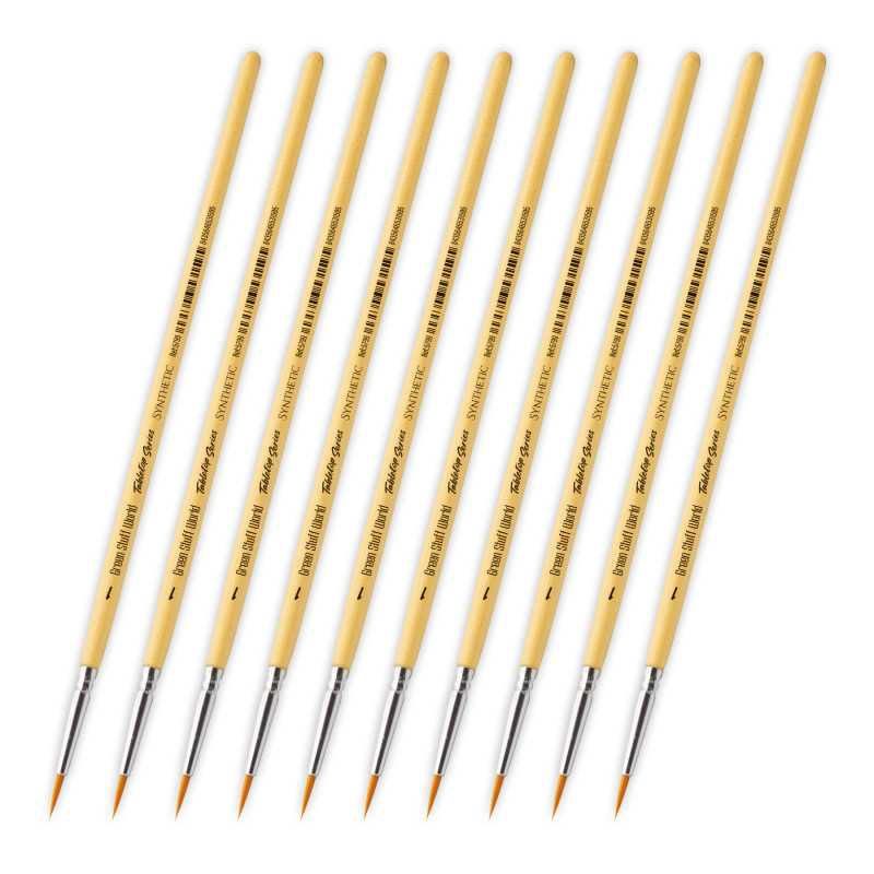 TABLETOP SERIES Synthetic Brush Set 1 ( pack of 10)