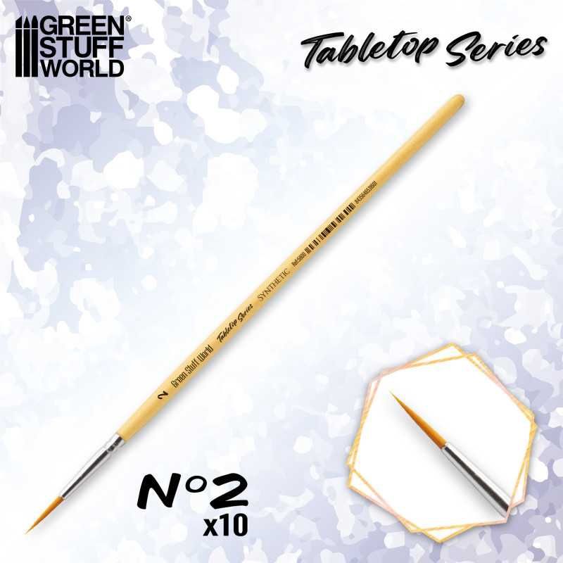 TABLETOP SERIES Synthetic Brush Set 2