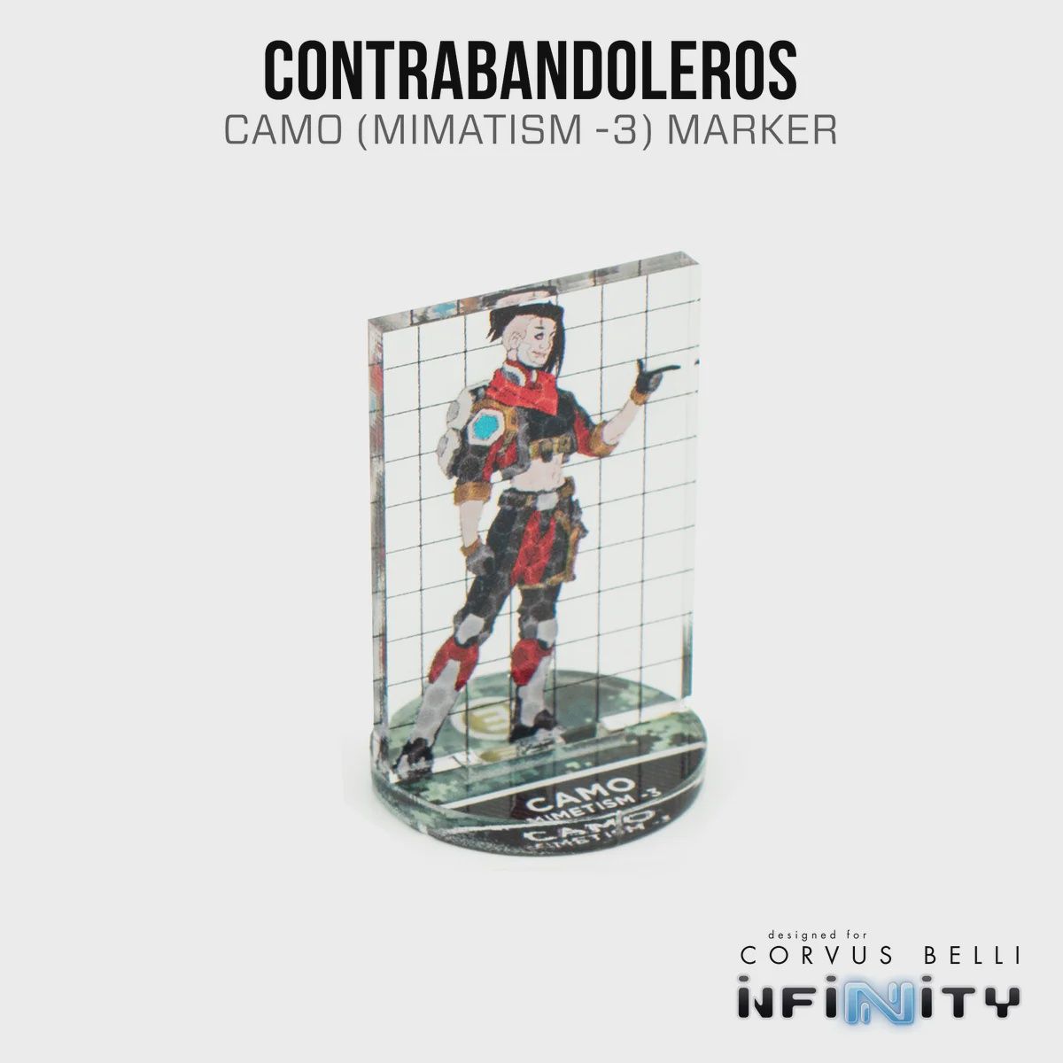 Infinity 3D Markers: Contrabandolers (25mm Camo -3)