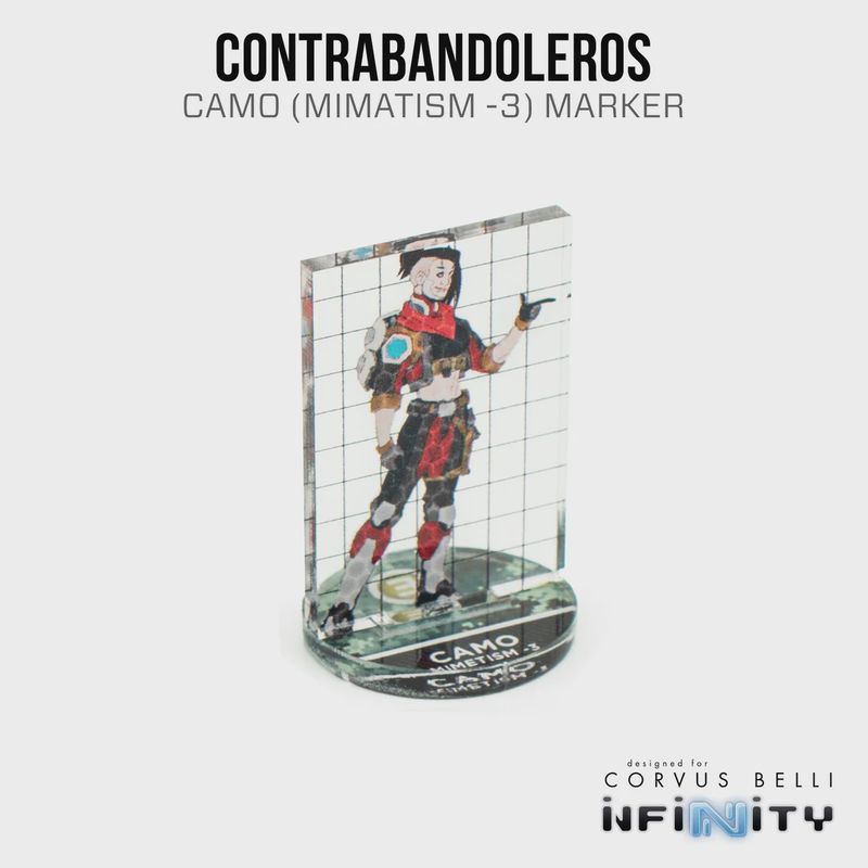 Infinity 3D Markers: Contrabandolers (25mm Camo -3)