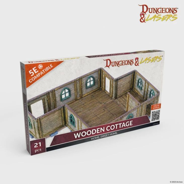 Wooden Cottage - Dungeons &amp; Lasers