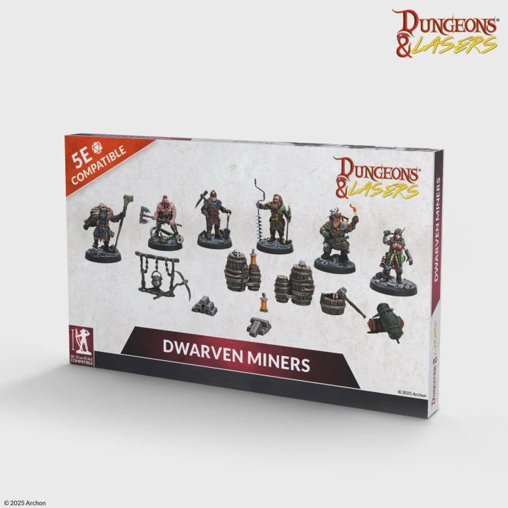 Dungeons &amp; Lasers: Dwarven Miners