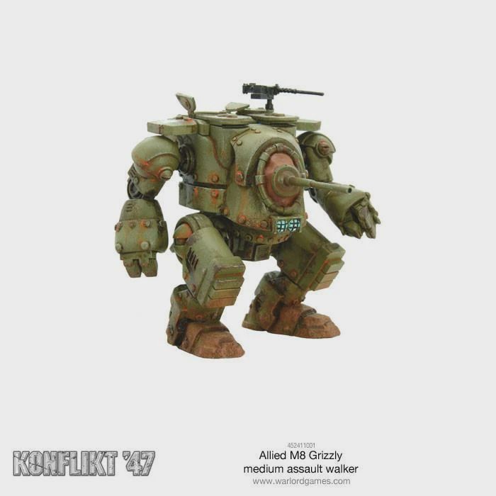 Allied M8 Grizzly Medium Assault Walker