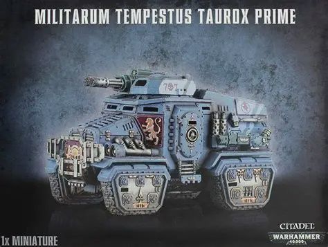 MILITARUM TEMPESTUS Taurox Prime