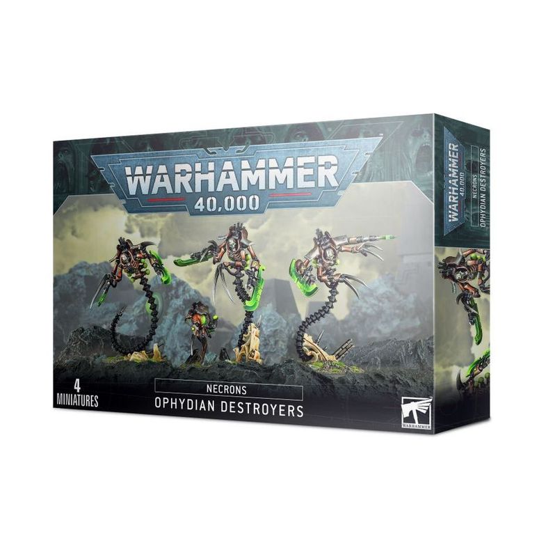 NECRONS Ophydian Destroyers