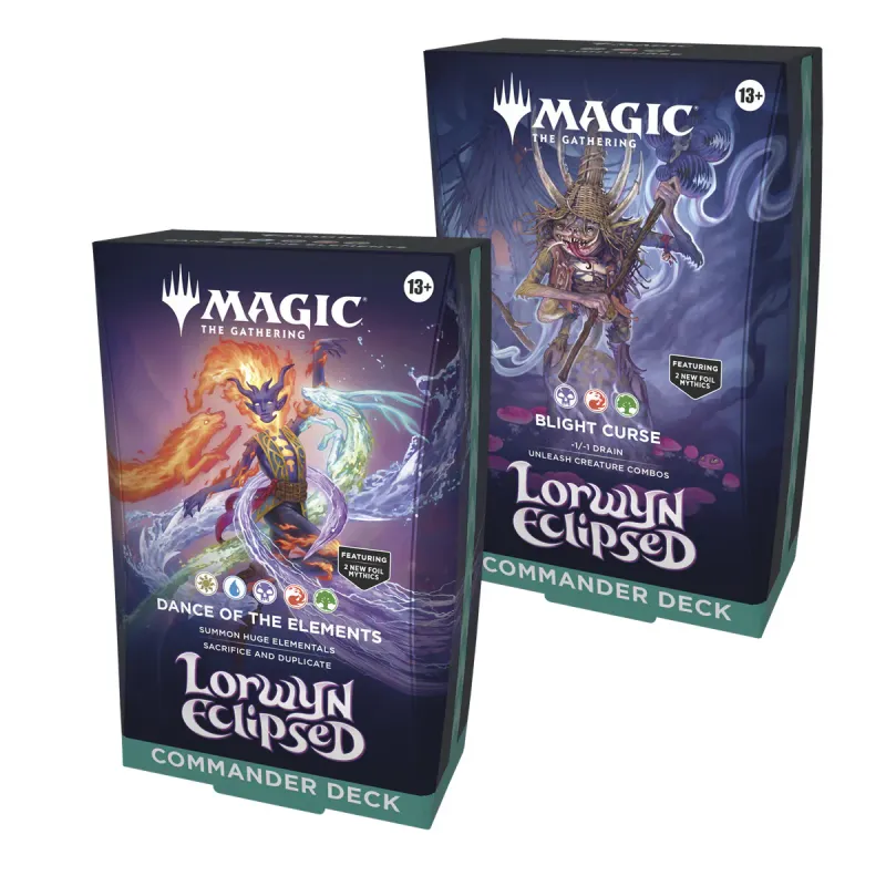 Lorwyn Eclipsed Commander Decks