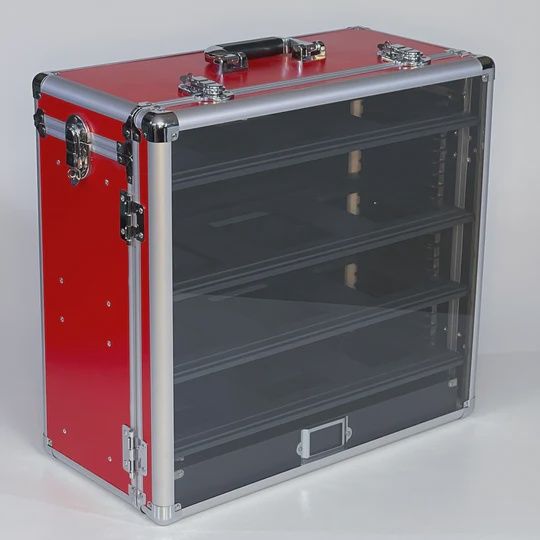 Bundle Trays + Tower Case: Full-size - MARK III, color: Red