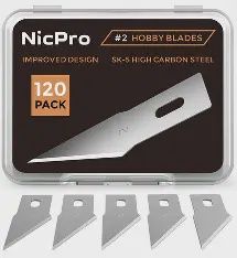 #2 Hobby Blades 120ct NicPro