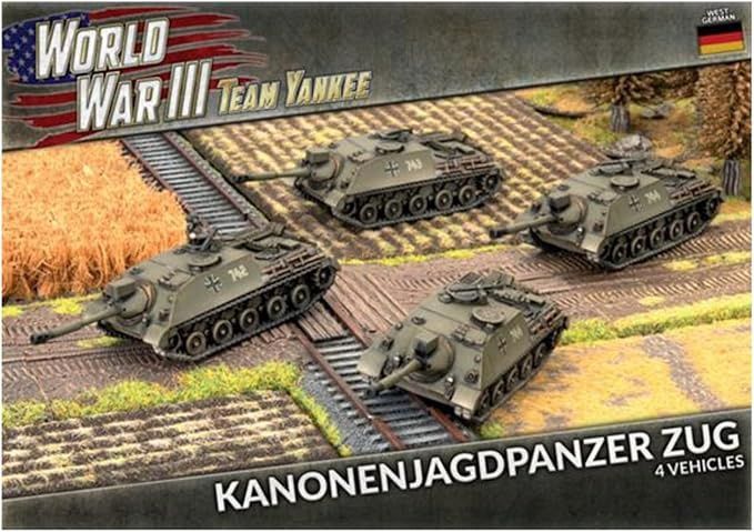 West German Kanonenjagdpanzer Zug (WWIII x4 Tanks)TGBX16