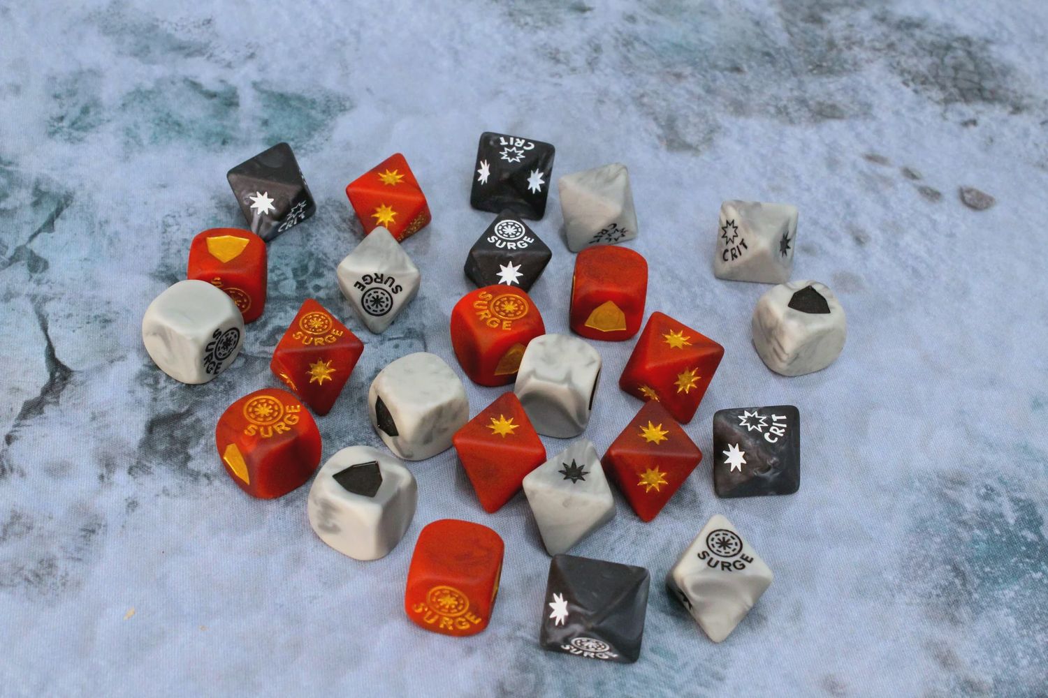 BARON OF DICE : FAR AWAY GALAXY, COLLECTION, Faction: MATTE FINISH, AUTOCRATIC EMPIRE, DICE SET