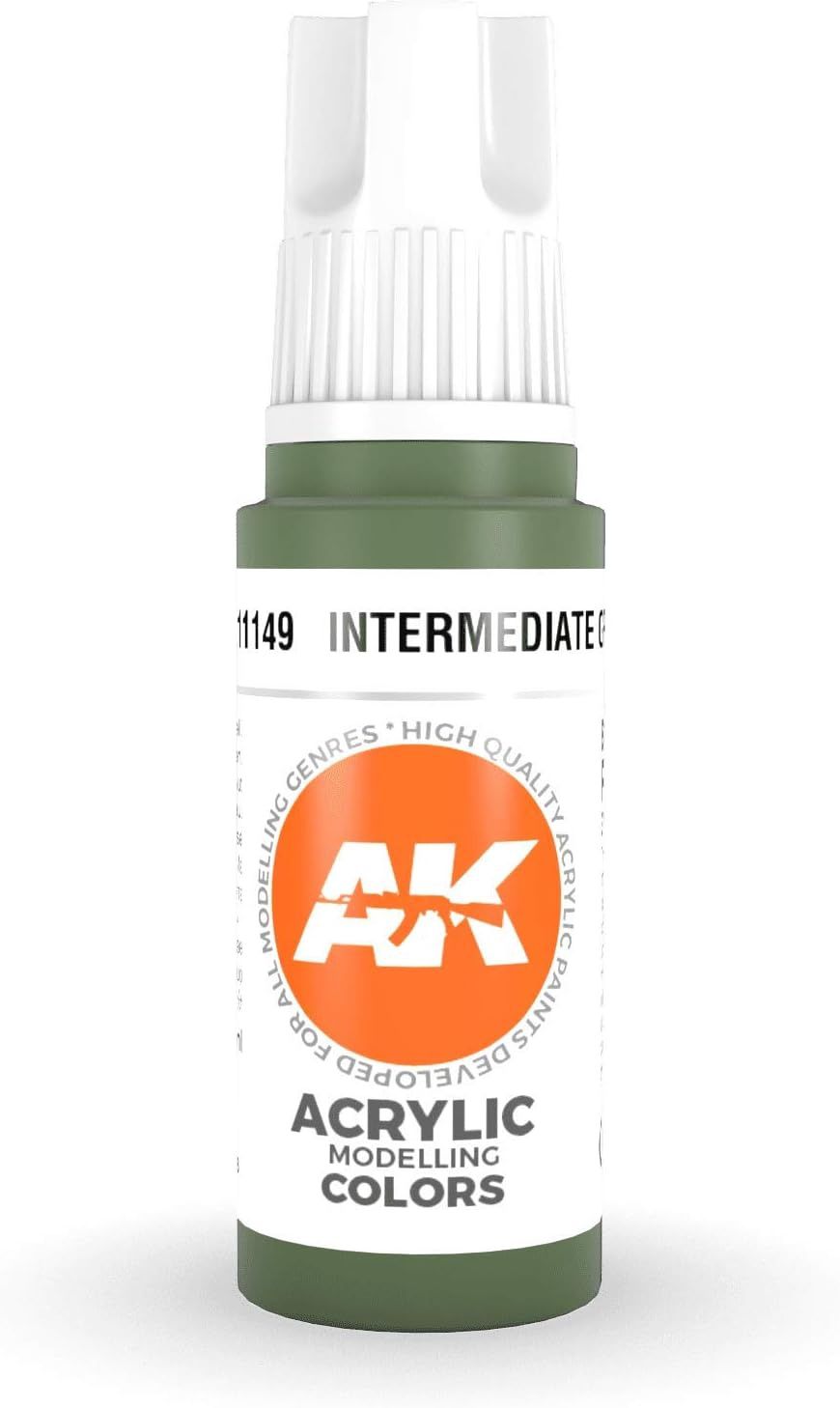 Ak Interactive: Intermediate Green 3rd Gen