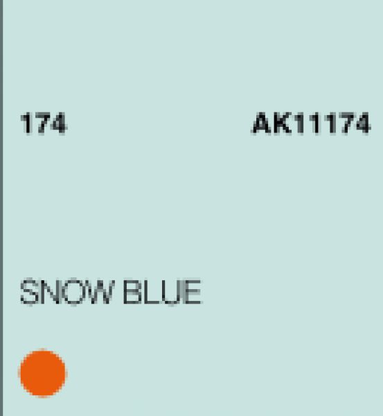 Ak Interactive: Snow Blue 3rd Gen
