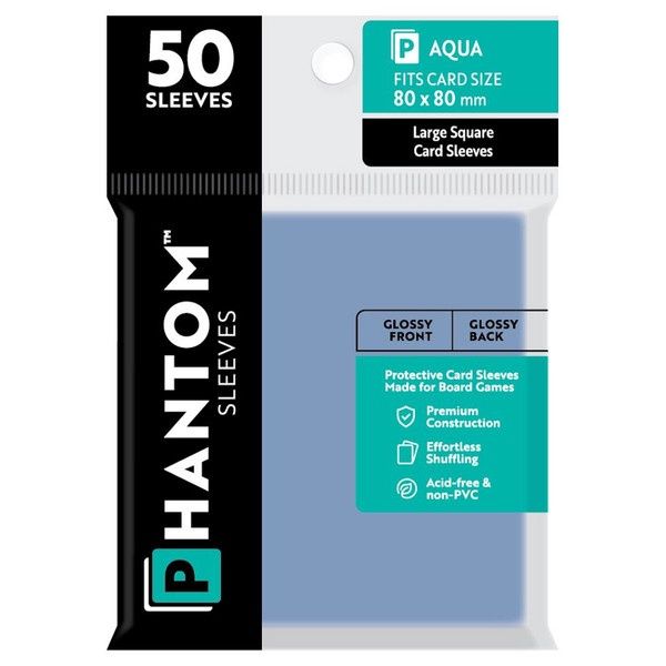 Phantom Sleeves: Aqua Size, Texture: Gloss