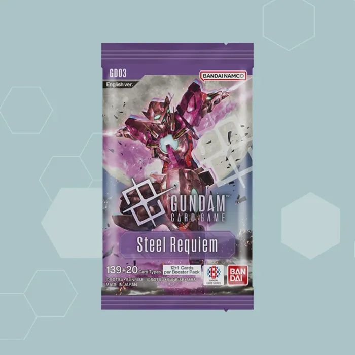 Gundam Card Game: Set 3 - Steel Requiem Booster Pack