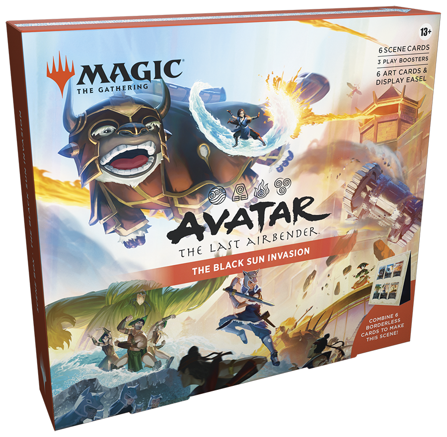 Magic: The Gathering - Avatar The Last Airbender Scene Box, Box: The Black Sun Invasion