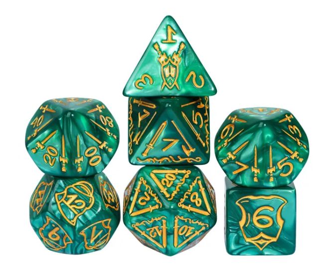 Queen's Armory: Woodland - 25mm RPG Dice Set