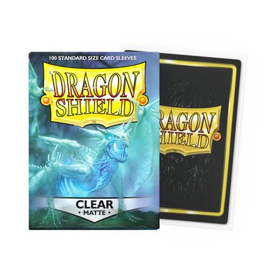 Dragon Shield Sleeves: Standard Matte - Clear 100CT