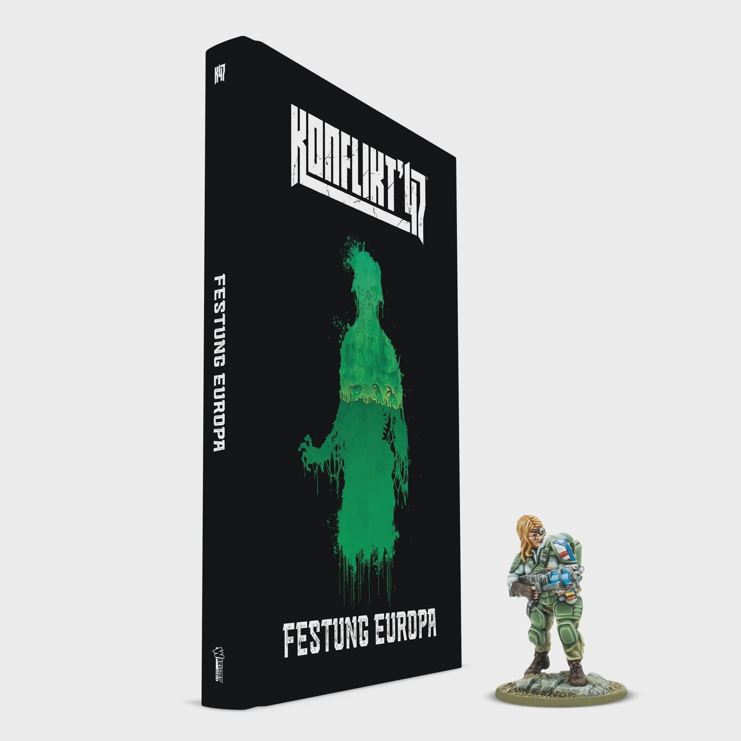 Konflikt '47: Festung Europa &amp; 'Operation Touchdown' book miniature