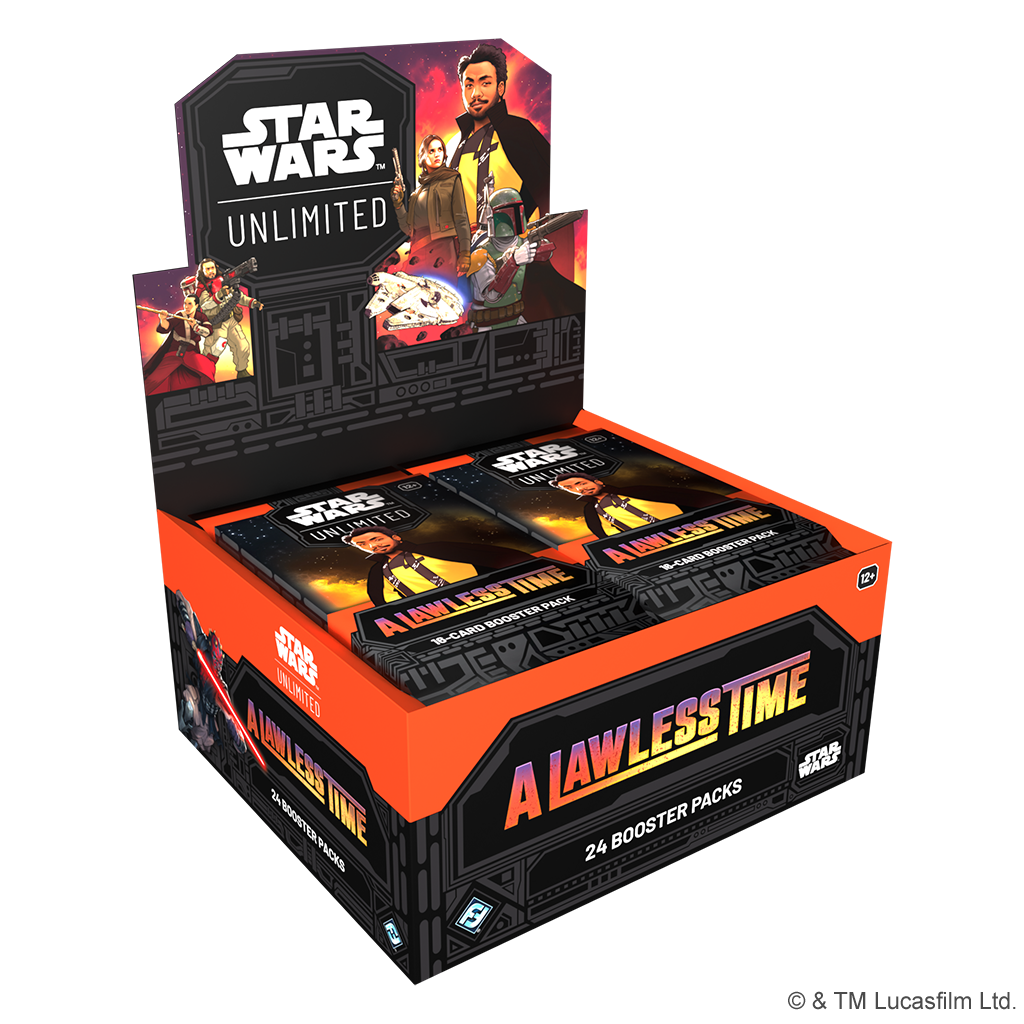 Star Wars: Unlimited - A Lawless Time: Booster Display