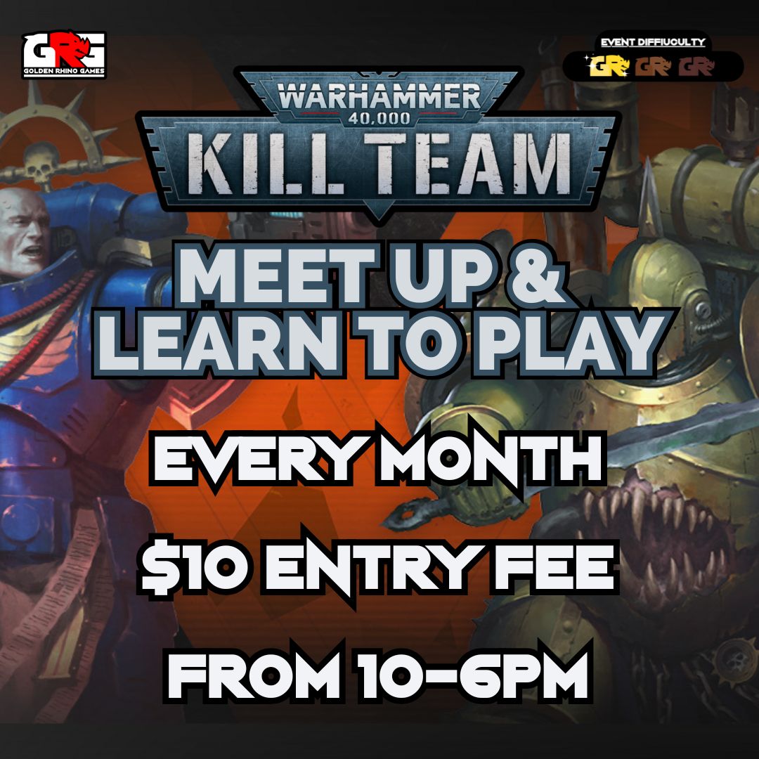Kill Team Meet-Up &amp; Learn to Play! Monthly
