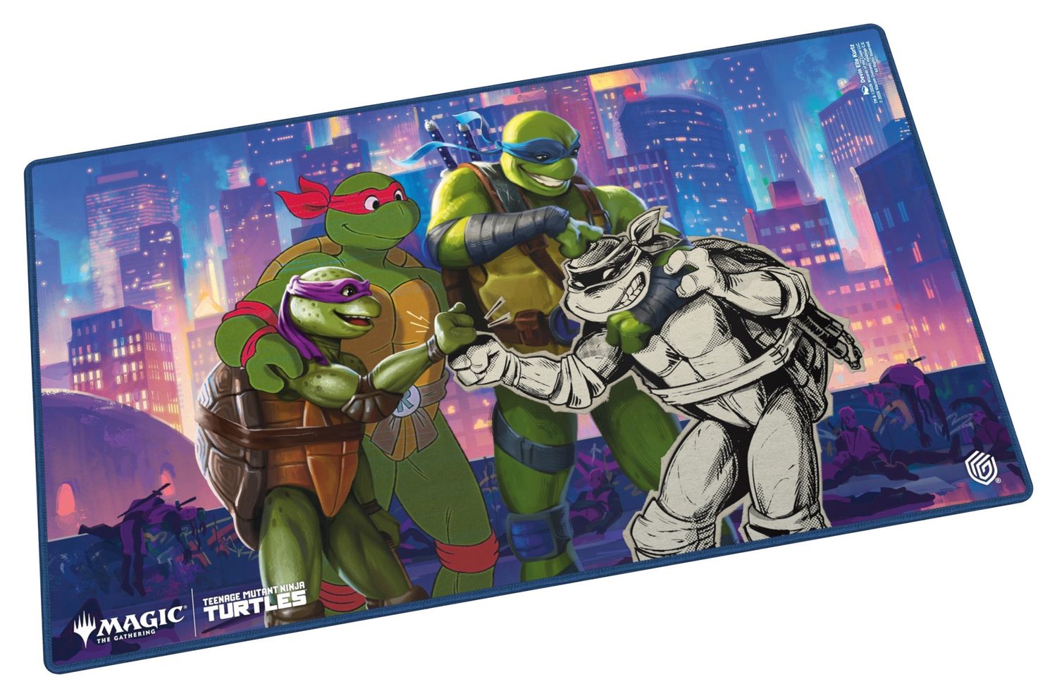 Ultimate Guard Play-Mat Magic: The Gathering "Teenage Mutant Ninja Turtles" - White Rare - Turtles Forever