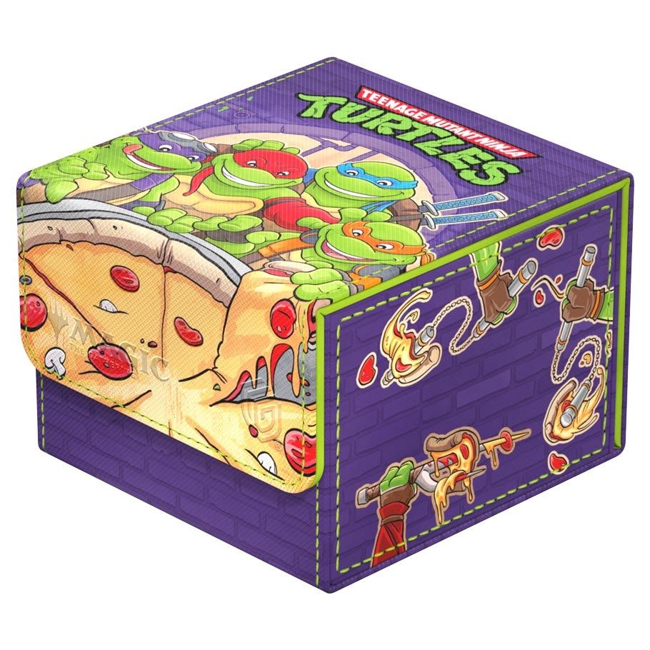 Ultimate Guard Sidewinder 133+ Xenoskin Magic: The Gathering "Teenage Mutant Ninja Turtles" - Pizza Box