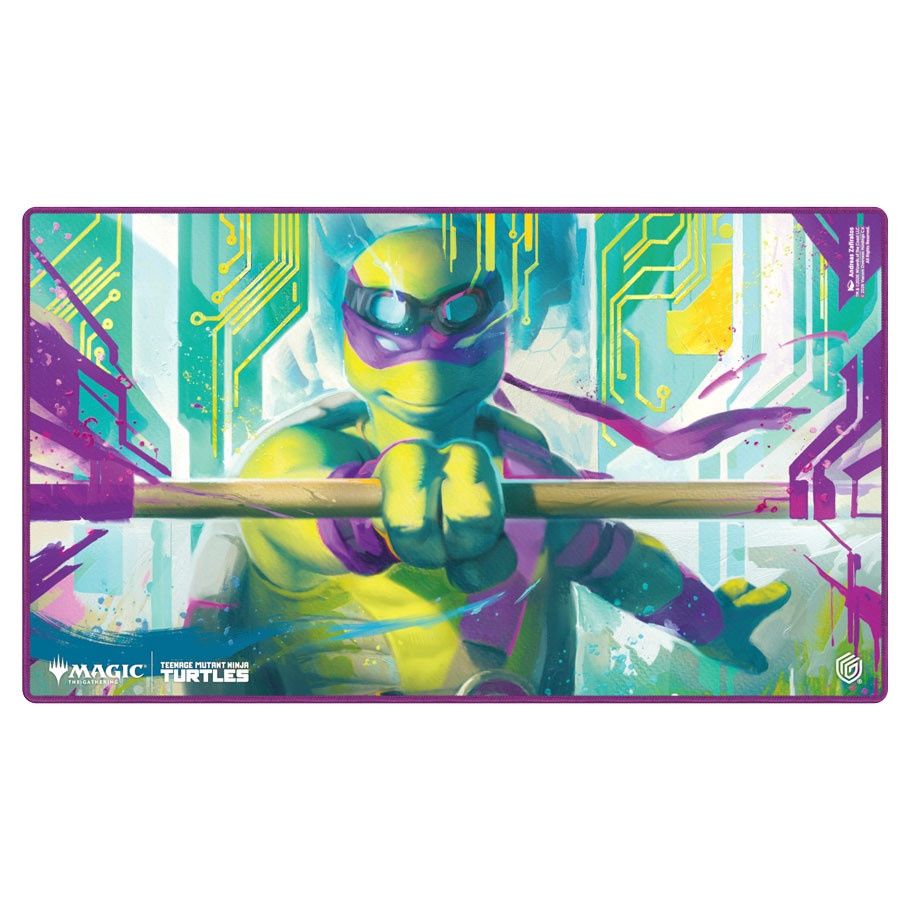 Ultimate Guard Play-Mat Magic: The Gathering "Teenage Mutant Ninja Turtles" - Blue Uncommon - Donatello's Technique