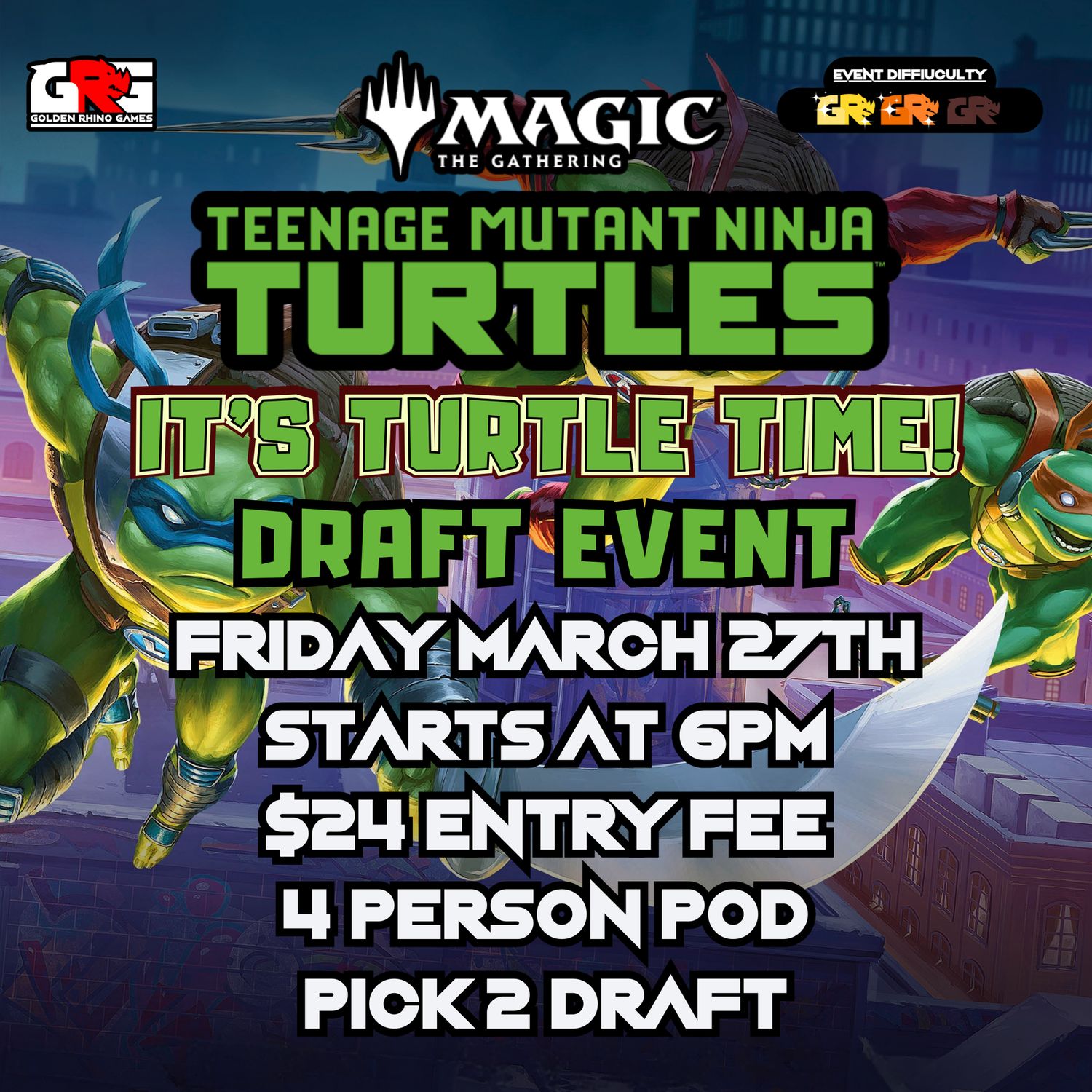 03/27 It's Turtle time!