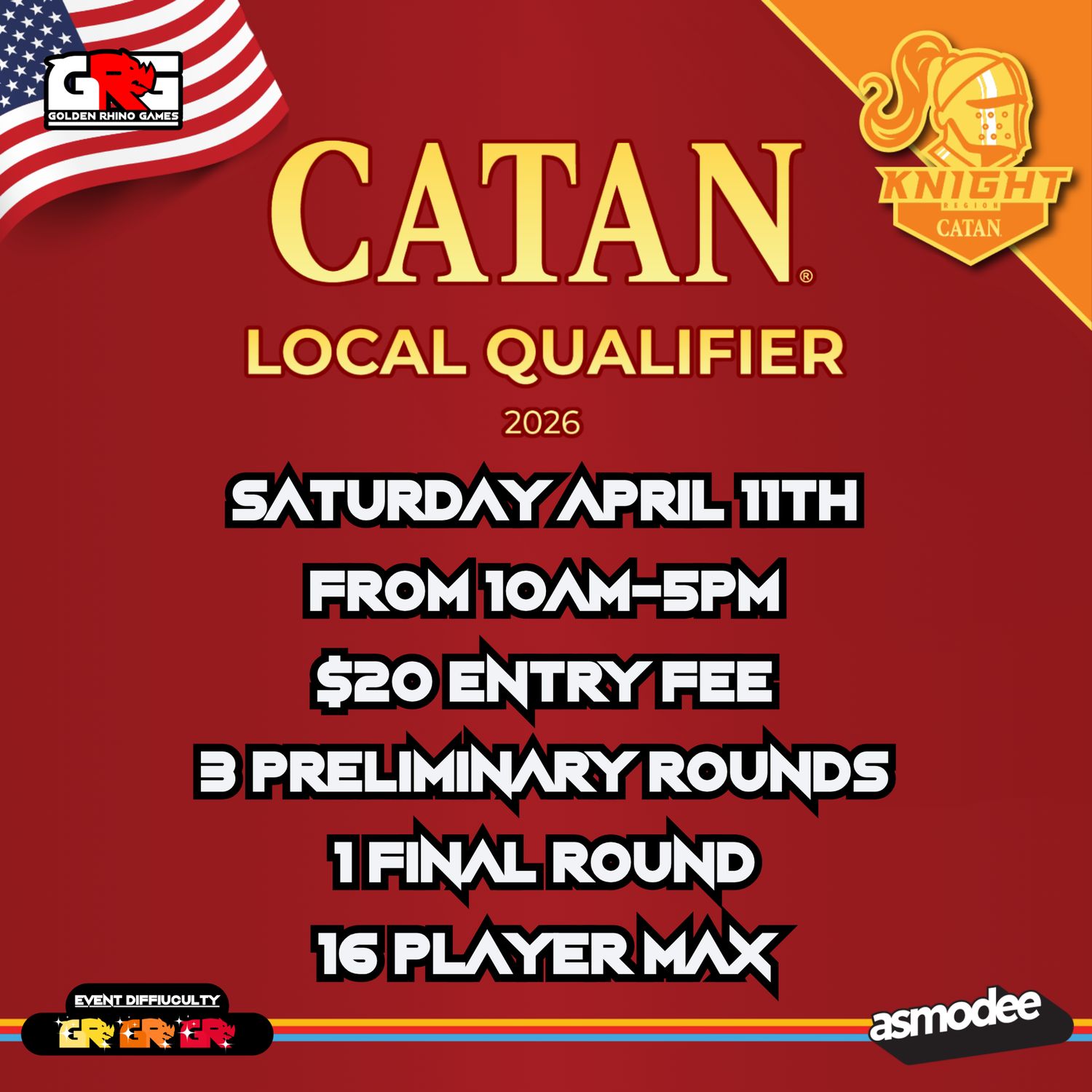 04/11 Catan Qualifiers