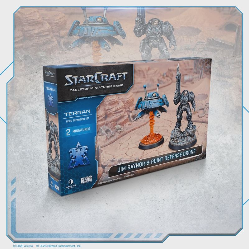 StarCraft: Terran - Jin Raynor &amp; Point Defence Drone