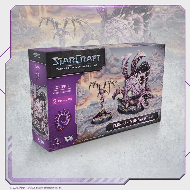 StarCraft: Kerrigan &amp; Omega Worm Hero Expansion Set