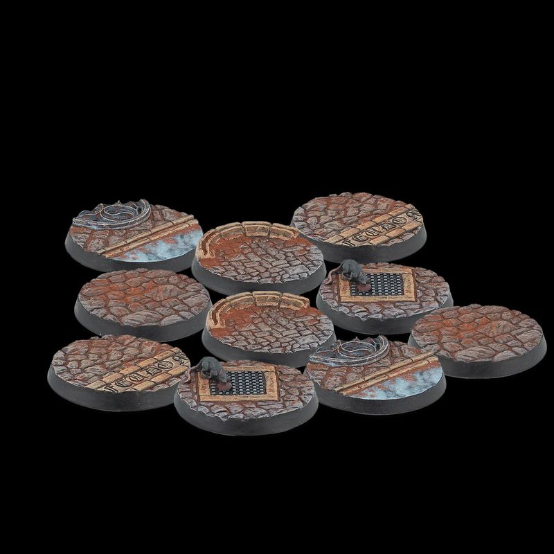 30mm Feudom Scenery Bases, Alpha Series