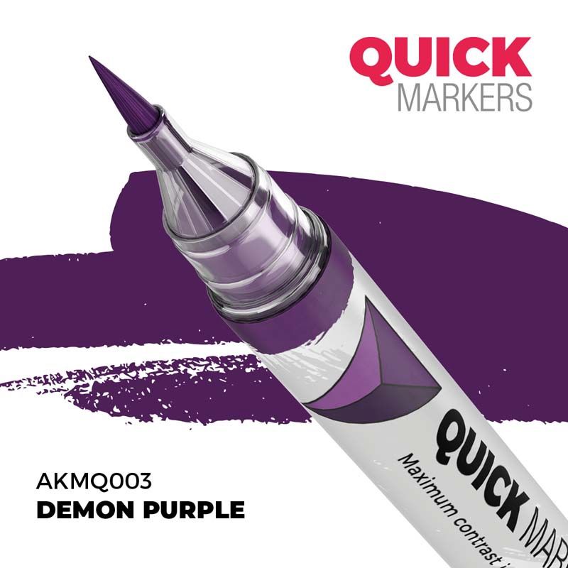 AK Interactive Quick Marker – Demon Purple