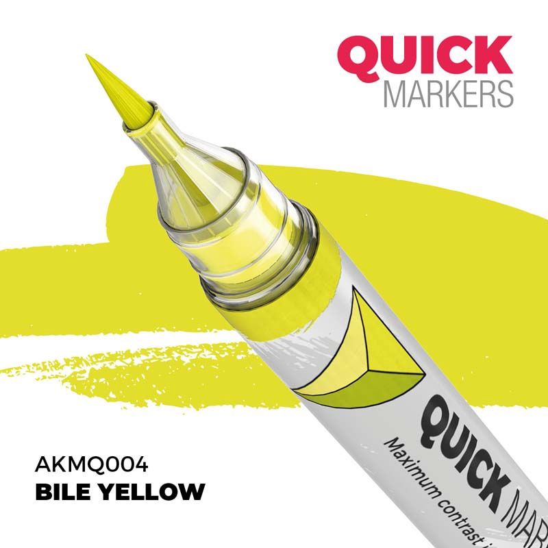 AK Interactive Quick Marker – Bile Yellow