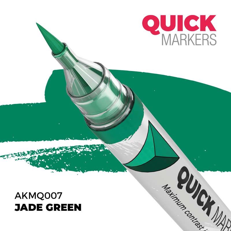 AK Interactive Quick Marker – Jade Green