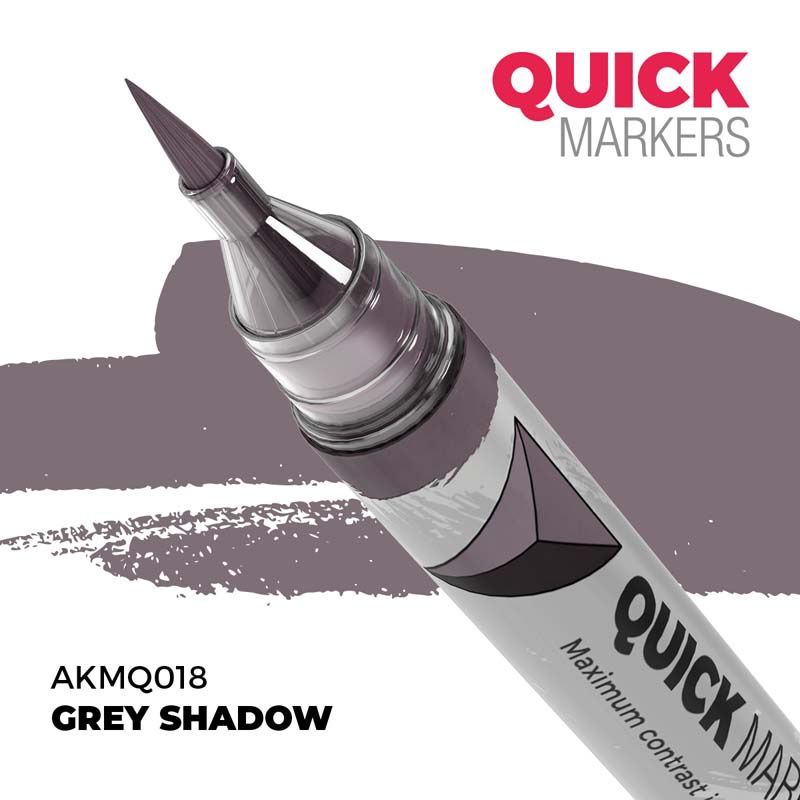 AK Interactive Quick Marker – Grey Shadow