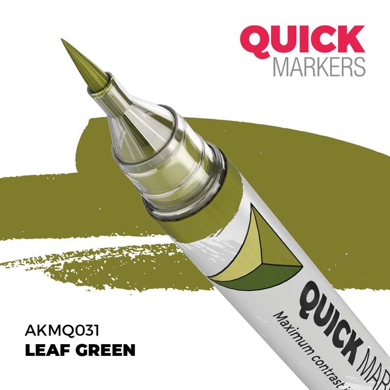 AK Interactive Quick Marker – Leaf Green