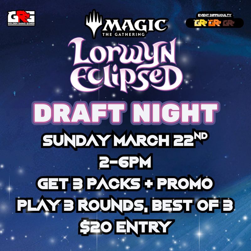 03/22 Lorwyn Eclipsed Draft