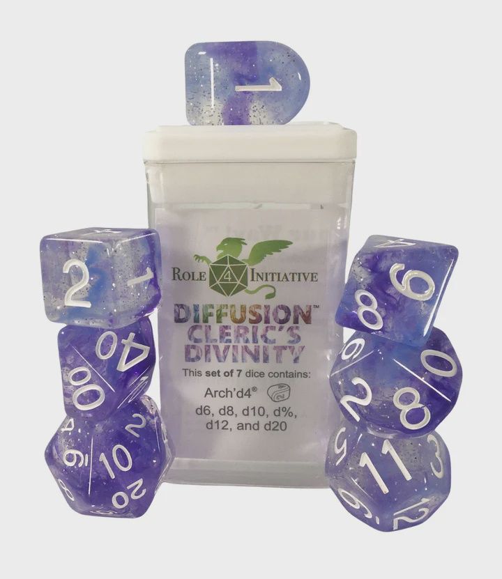 Diffusion Cleric's Divinity - Set of 7 w/ all numbers