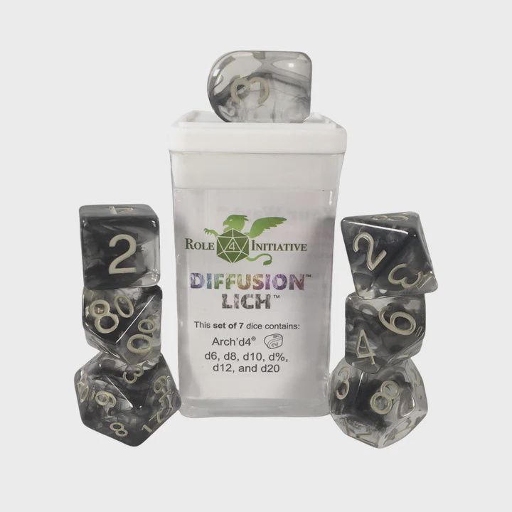 Diffusion Lich - Set of 7 Dice