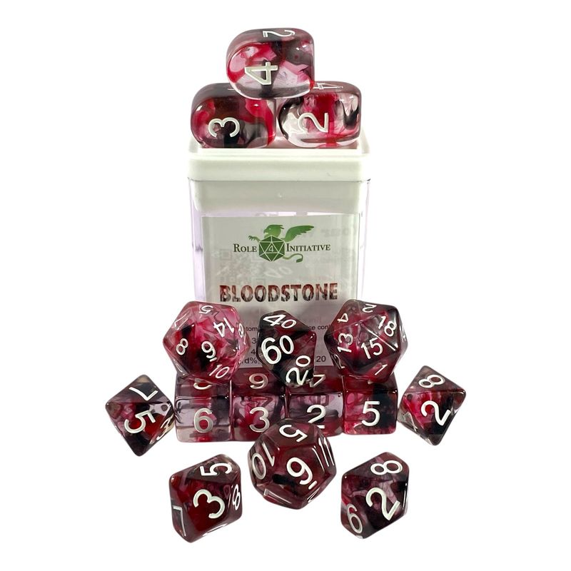 Diffusion Bloodstone - Set of 15 Dice