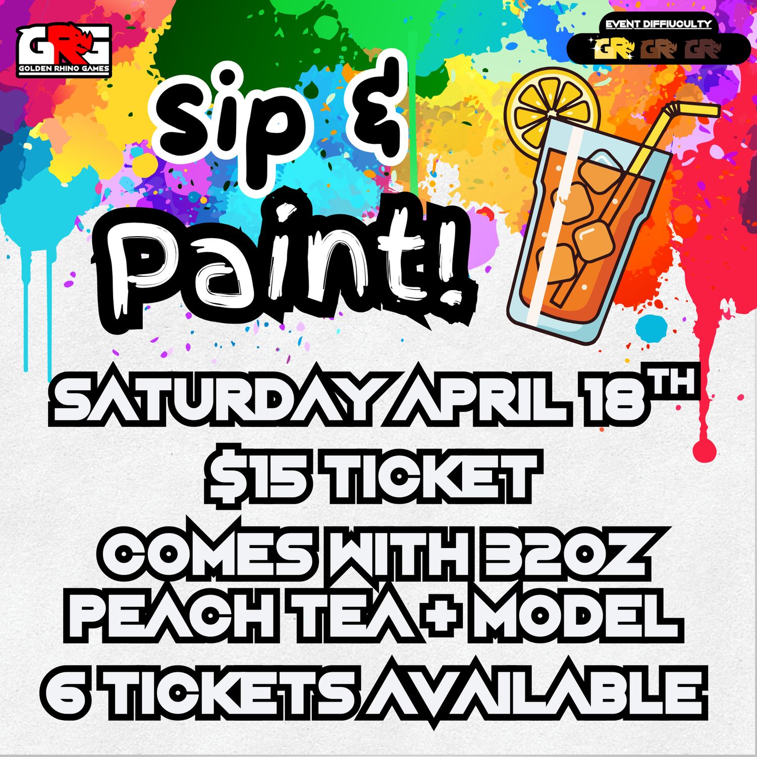 04/18 Sip &amp; Paint