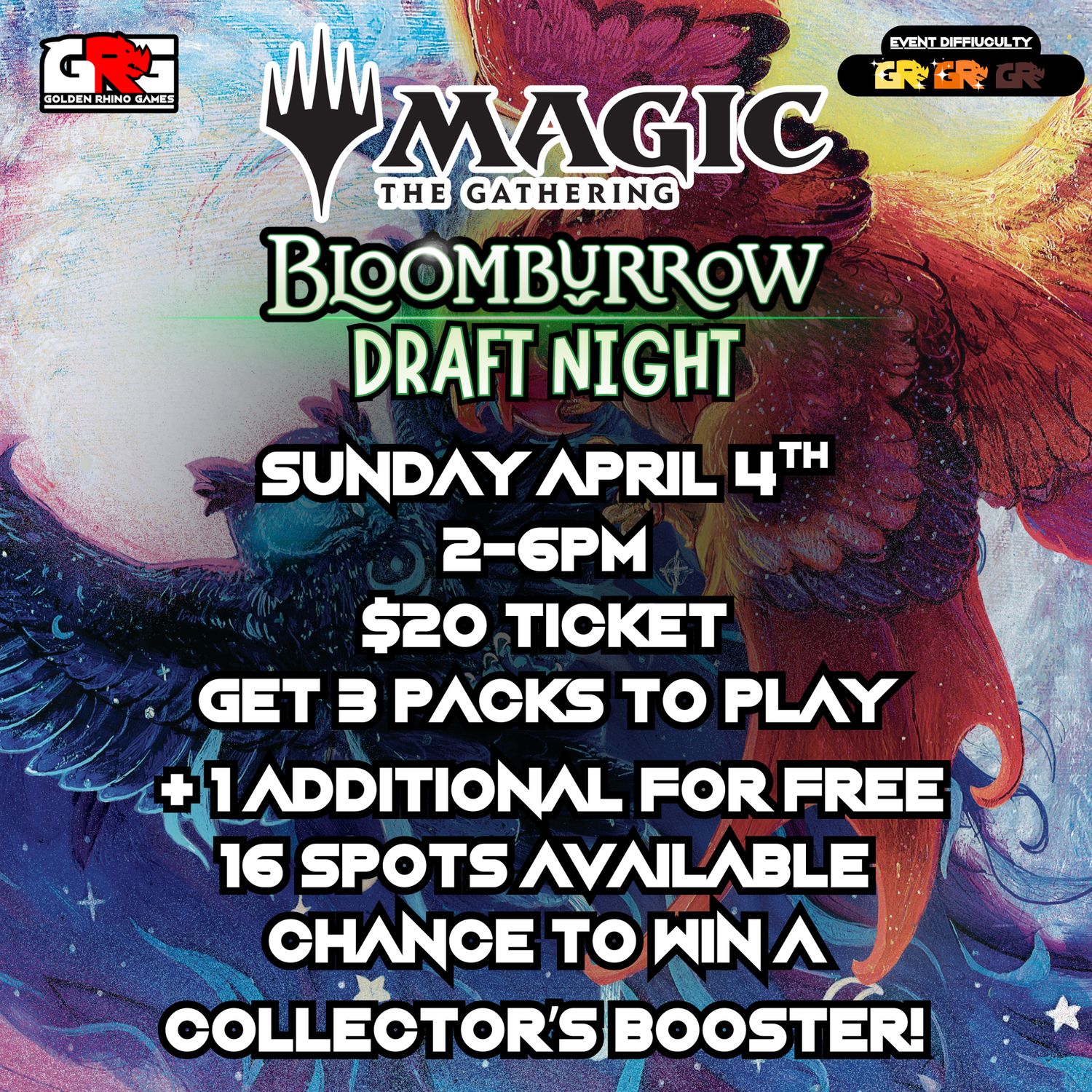 04/05 Magic the Gathering Bloomburrow Draft!