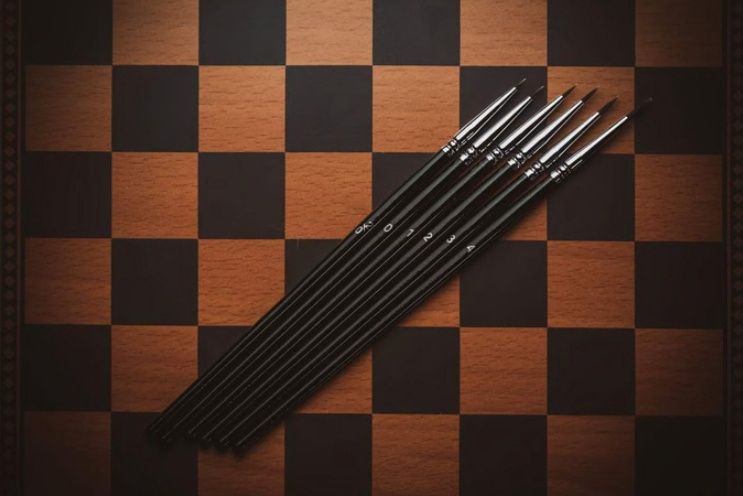 Ghost Brush Maxton Black Detail Brush Set