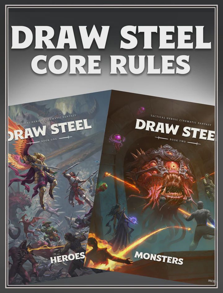Draw Steel Core Rules Bundle - Hardcover &amp; PDF
