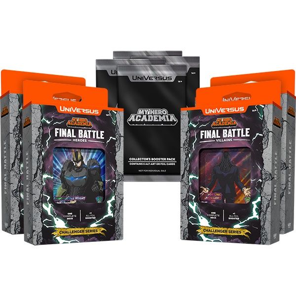 UniVersus CCG: Set 9- My Hero Academia- Final Battle- Challenger Series